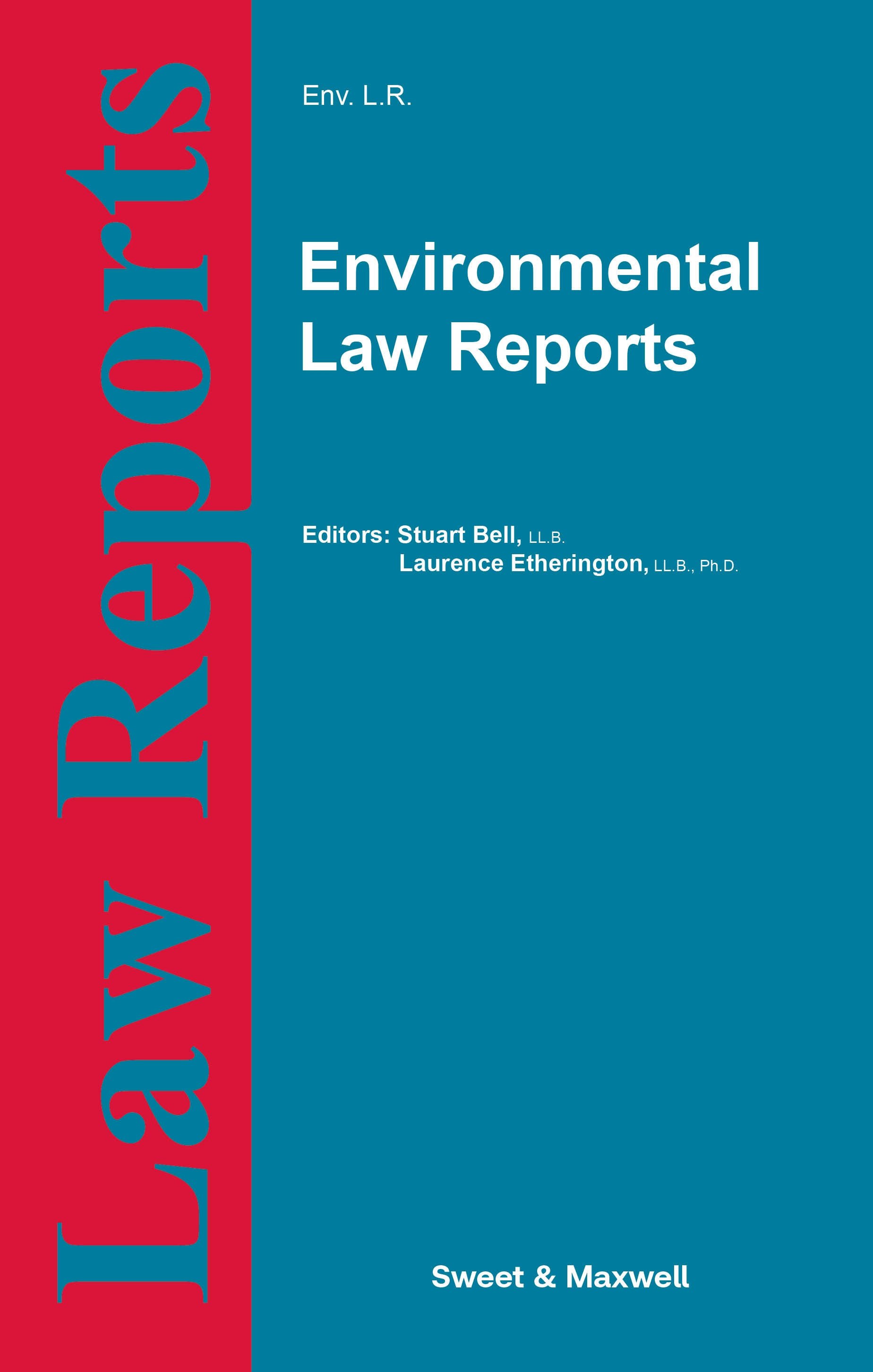 Cover of Environmental Law Reports