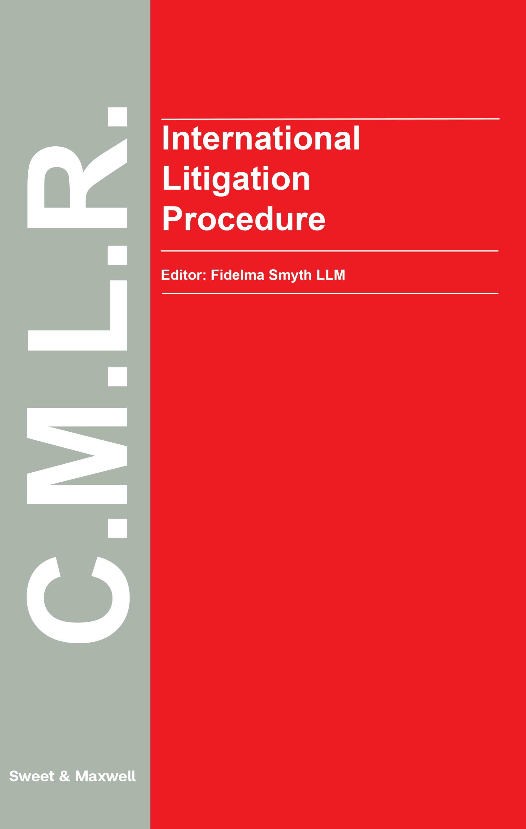 Cover of International Litigation Procedure