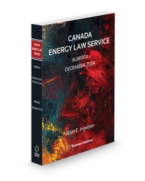 Canada Energy Law Service, Alberta