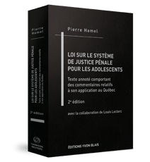 Loi sur le système de justice pénale pour les adolescents, 2e édition