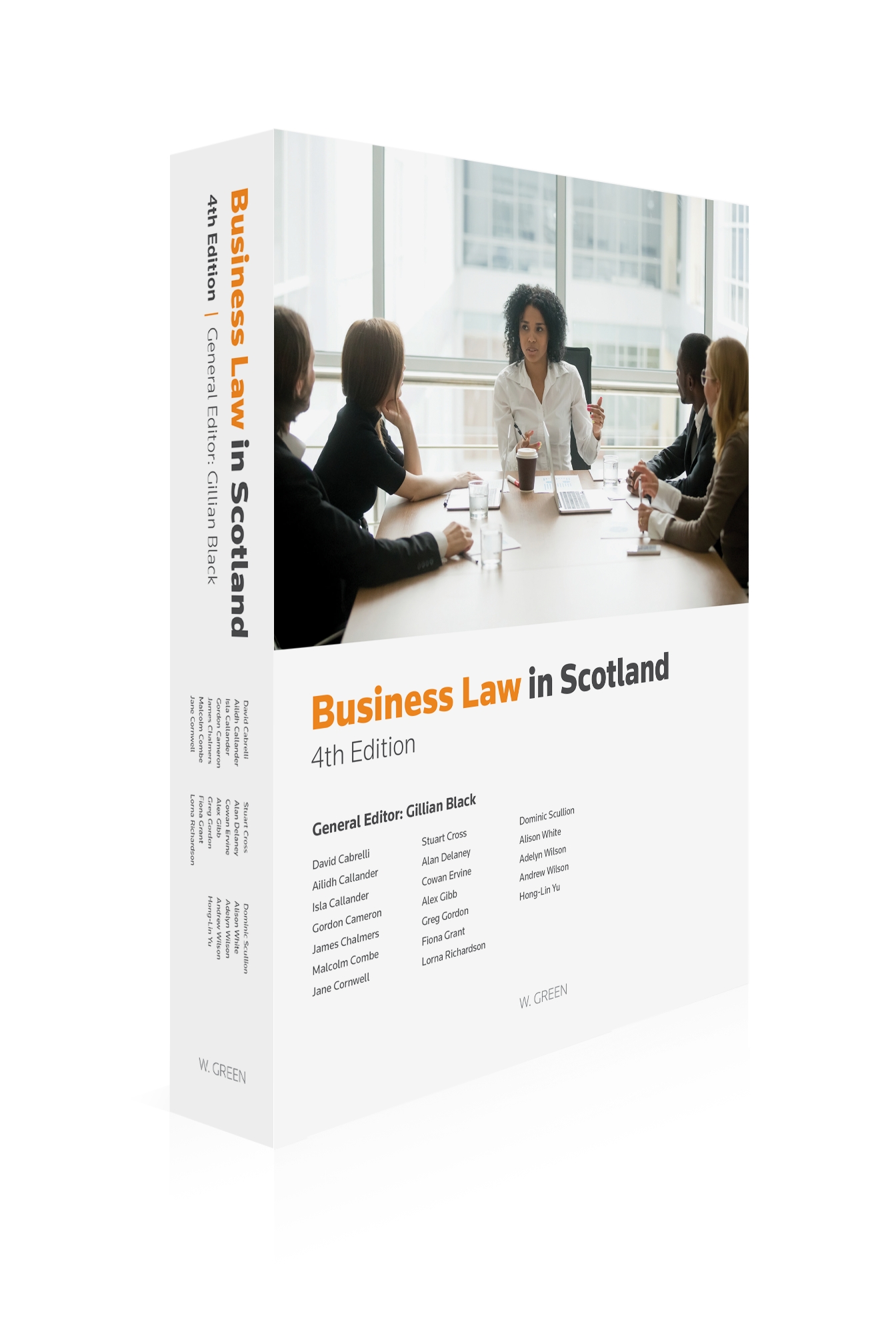 Cover of Business Law in Scotland, 4th Edition