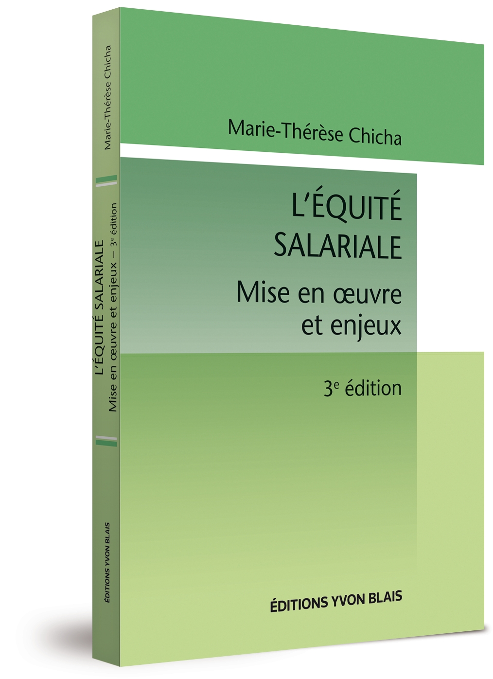 couverture de L'équité salariale : mise en oeuvre et enjeux, 3e édition