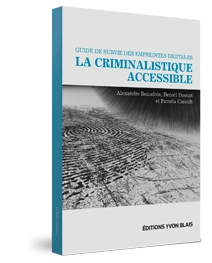 Couverture La criminalistique accessible