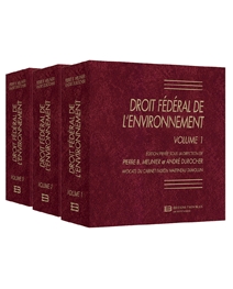 Couverture Droit federal de l'environnement