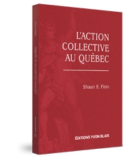 Couverture L'action collective au Quebec