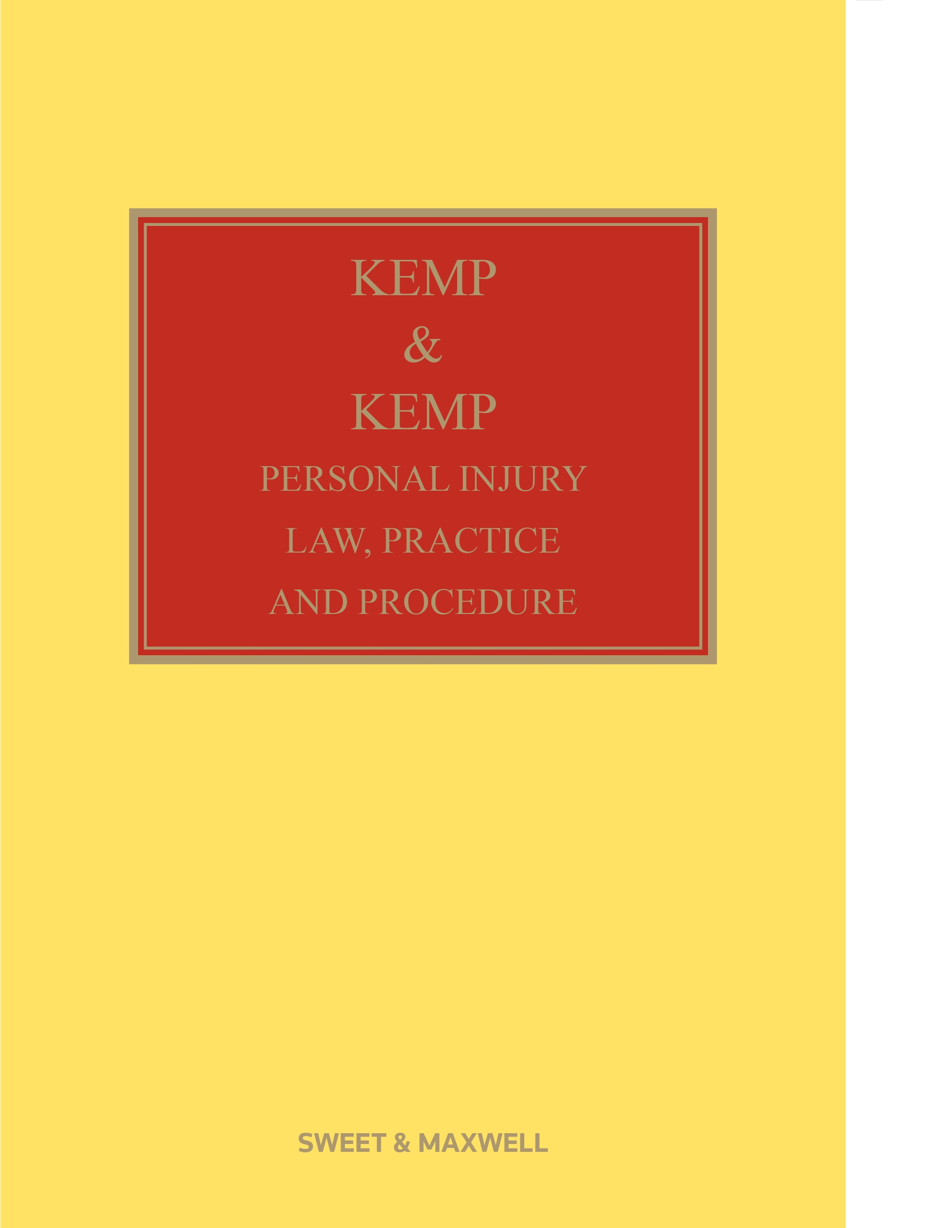 Cover of Kemp and Kemp: Personal Injury Law, Practice and Procedure