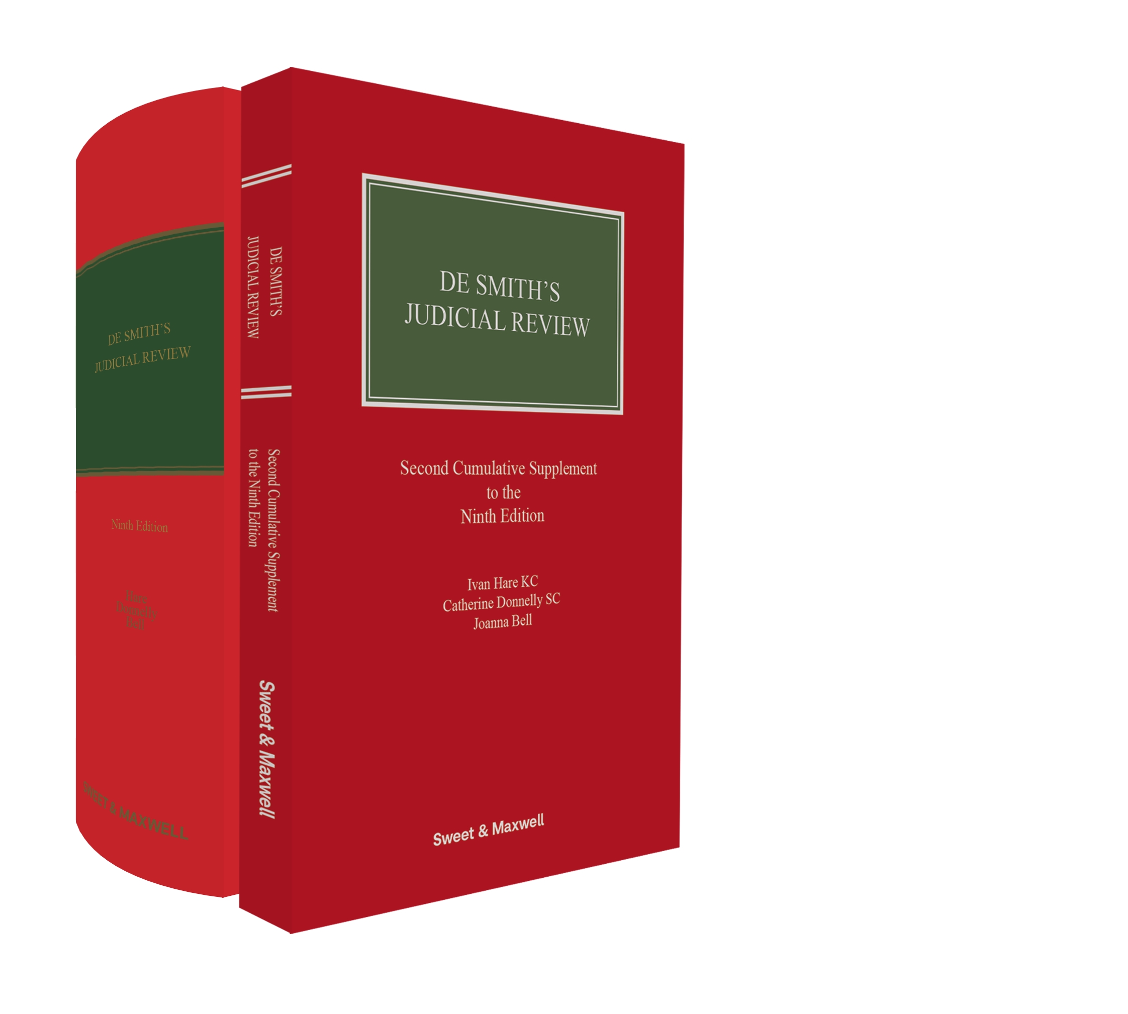 Cover of De Smith's Judicial Review, 9th Edition, Mainwork and 2nd Supplement, Print bundle