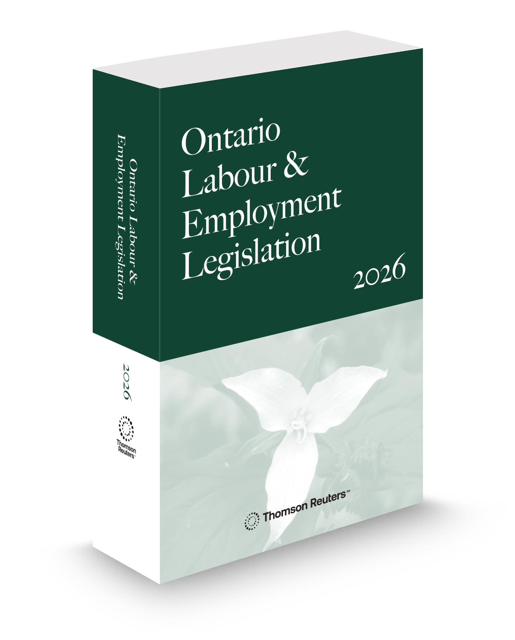 Cover of Ontario Labour and Employment Legislation, 2026 Edition