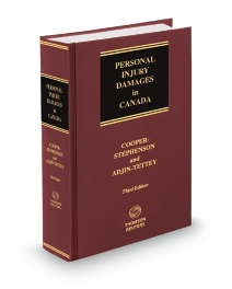 Personal Injury Damages in Canada, Third Edition