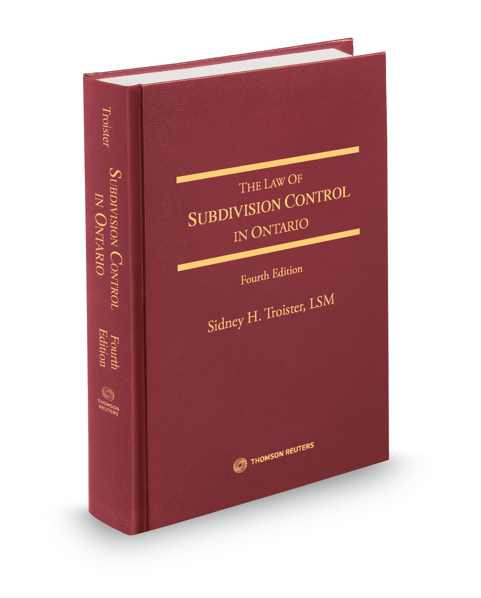 cover image for The Law of Subdivision Control in Ontario, 4th Edition, Print and ProView eBook