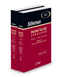 Stikeman Income Tax Act Annotated 2026, 79th Edition