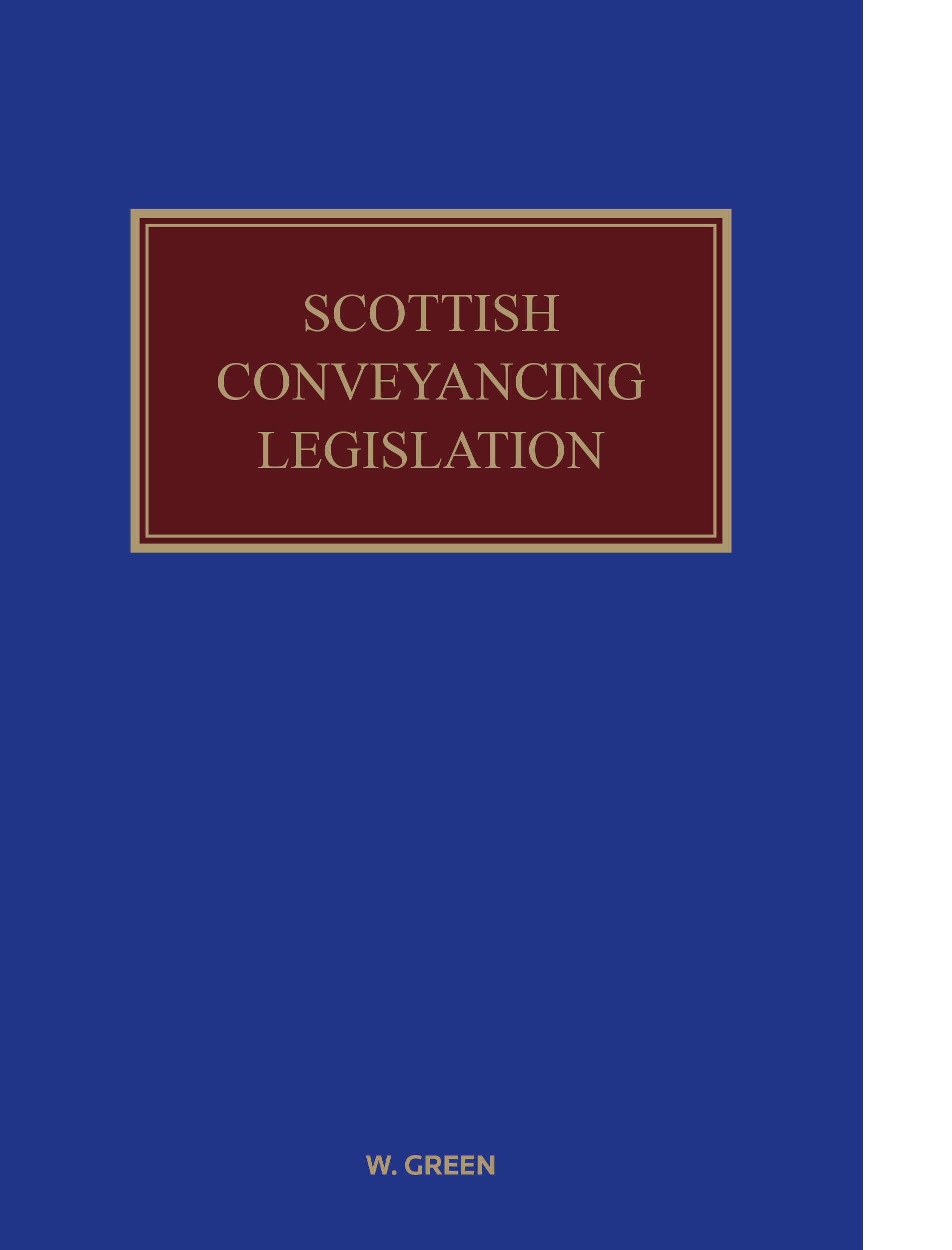 Cover of Scottish Conveyancing Legislation