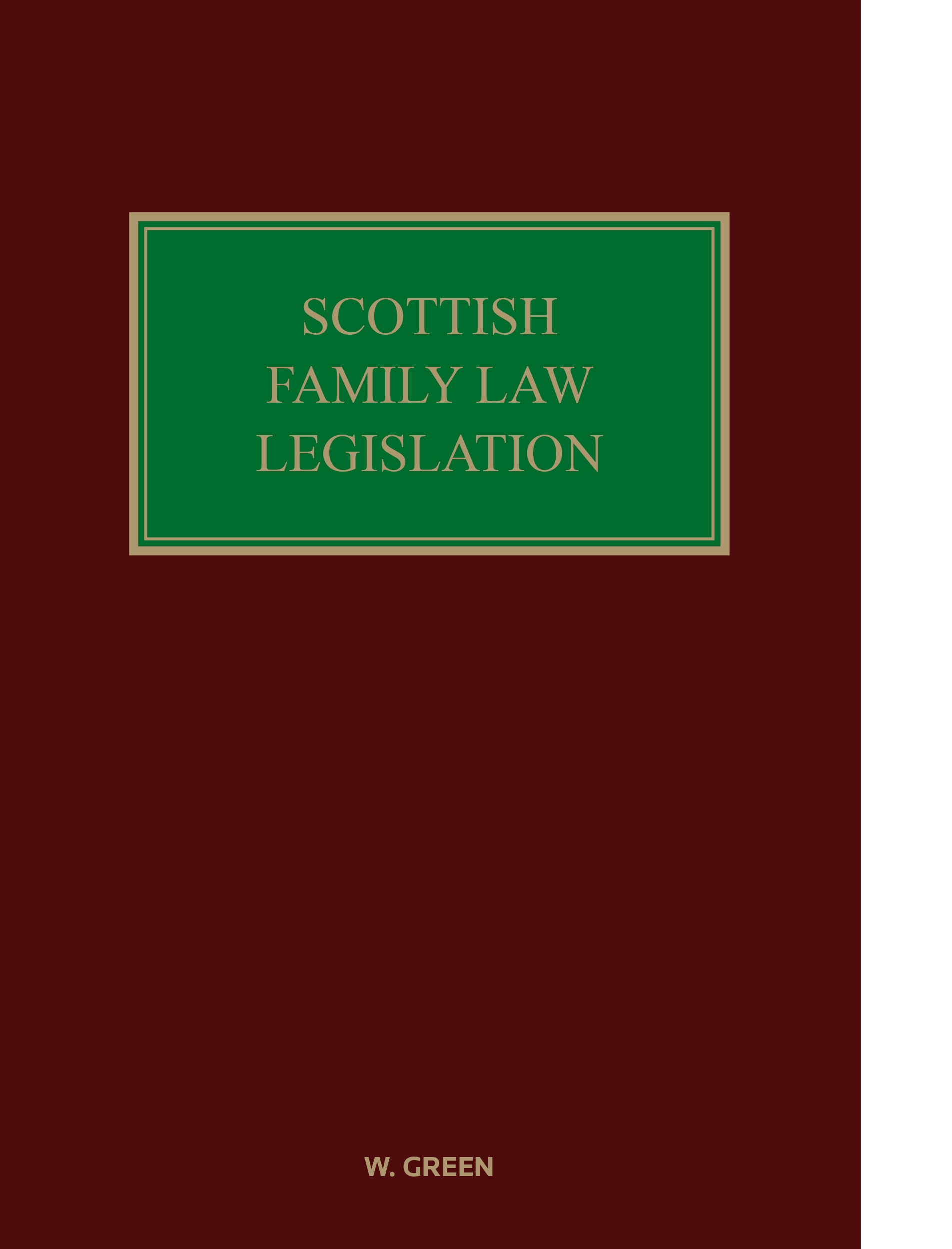Cover of Scottish Family Law Legislation