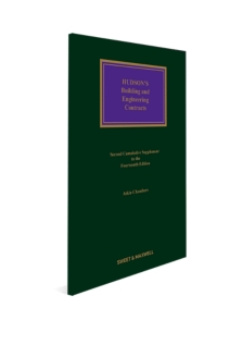 Hudson's Building and Engineering Contracts, 14th Edition, 2nd Supplement