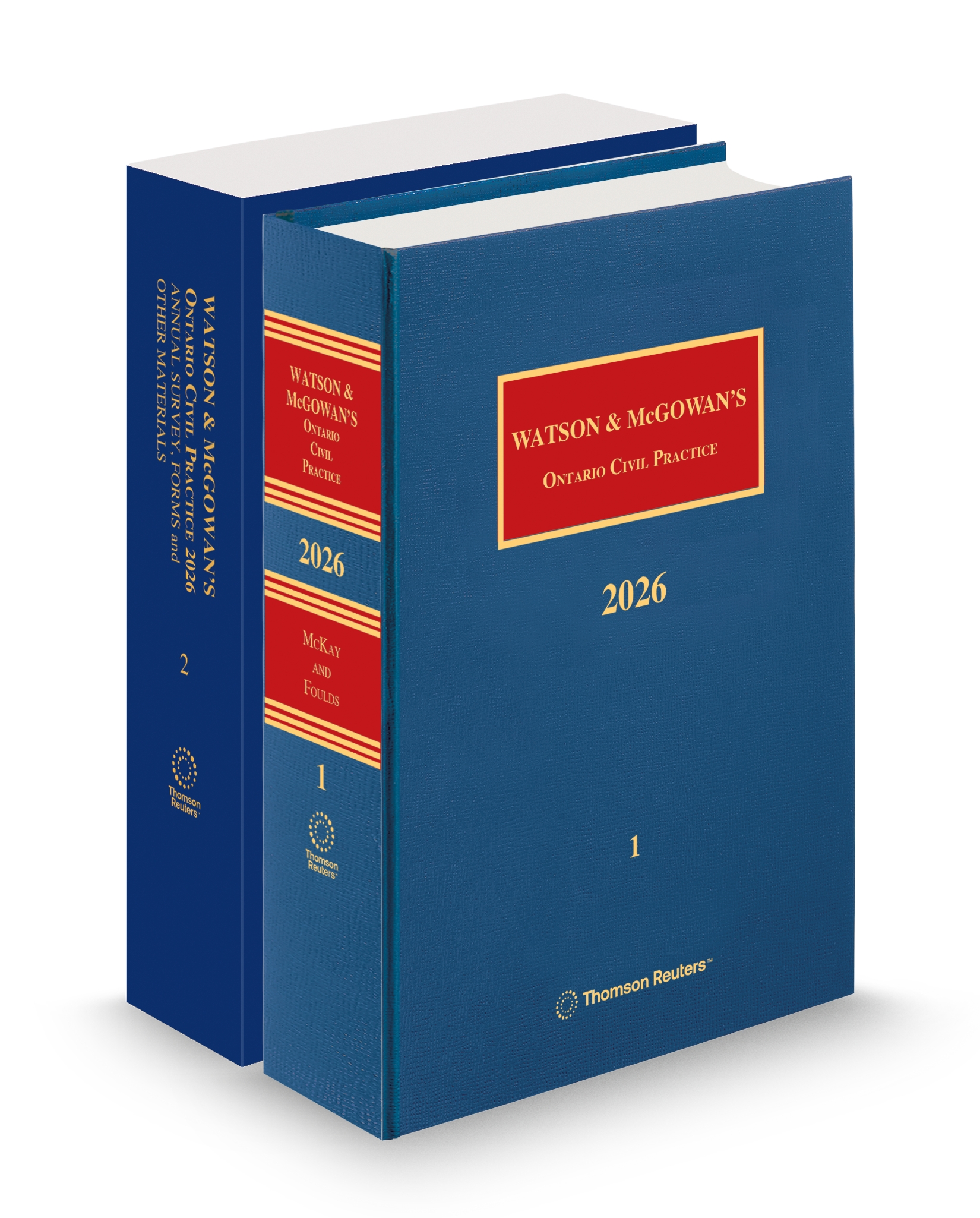 Watson & McGowan's Ontario Civil Practice 2026 - New Edition