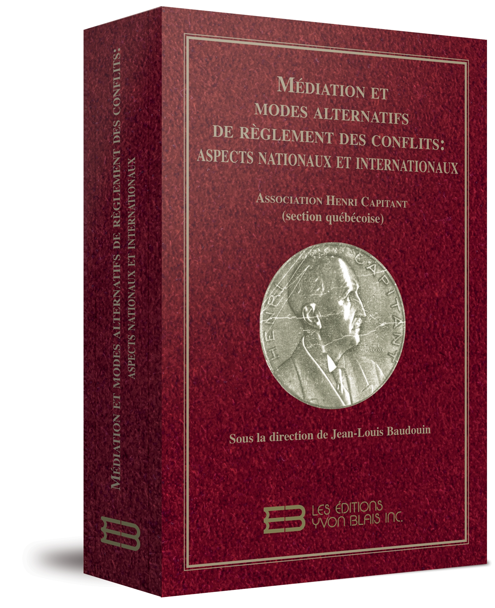 couverture de Médiation et modes alternatifs de règlement des conflits : aspects nationaux et internationaux