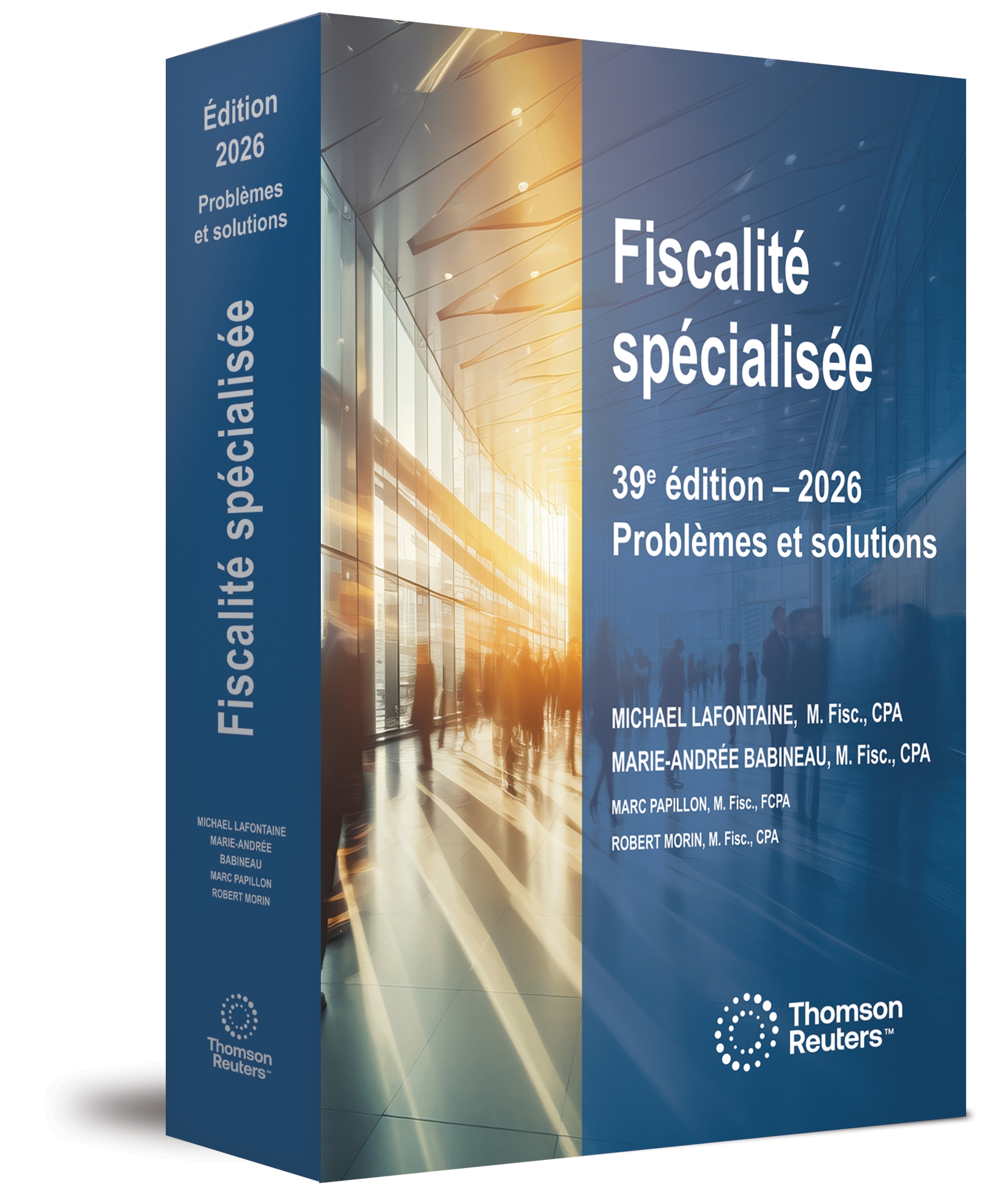 couverture de Fiscalité spécialisée - Problèmes d'impôt solutionnés, 39e édition, 2026