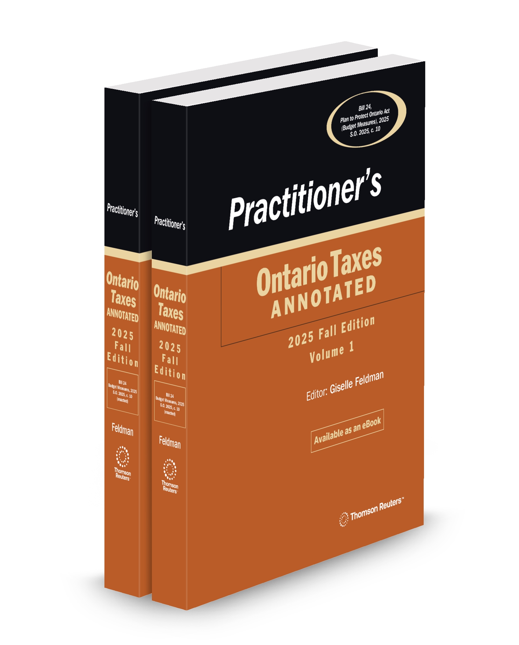 Cover of Practitioner's Ontario Taxes Annotated 2025, Fall Edition