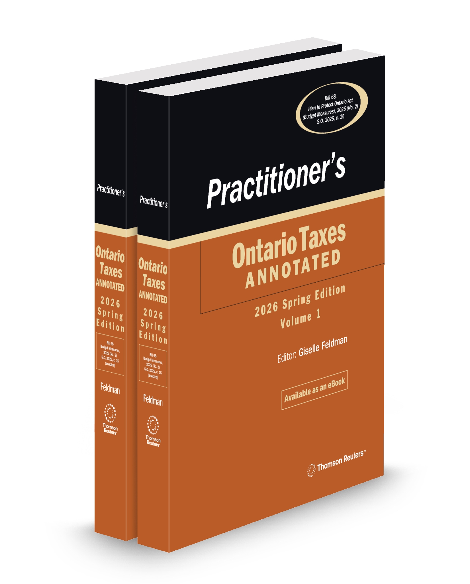 Cover of Practitioner's Ontario Taxes Annotated 2026 Spring Ed.