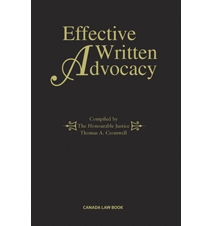 Effective Written Advocacy