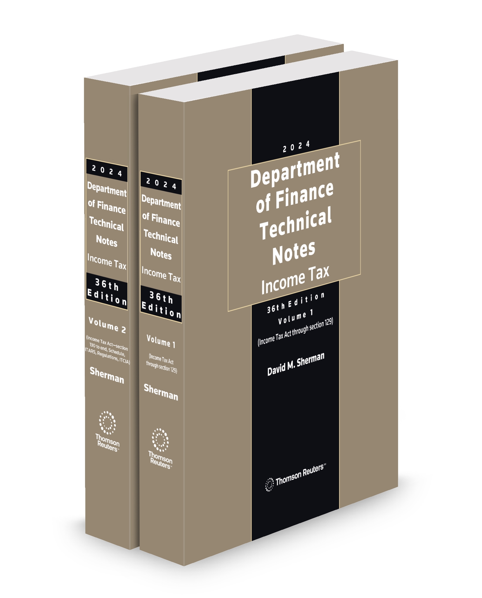 Front cover image of 2024 Department of Finance Technical Notes: Income Tax, 36th Edition