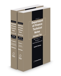 2025 Department of Finance Technical Notes: Income Tax, 37th Edition