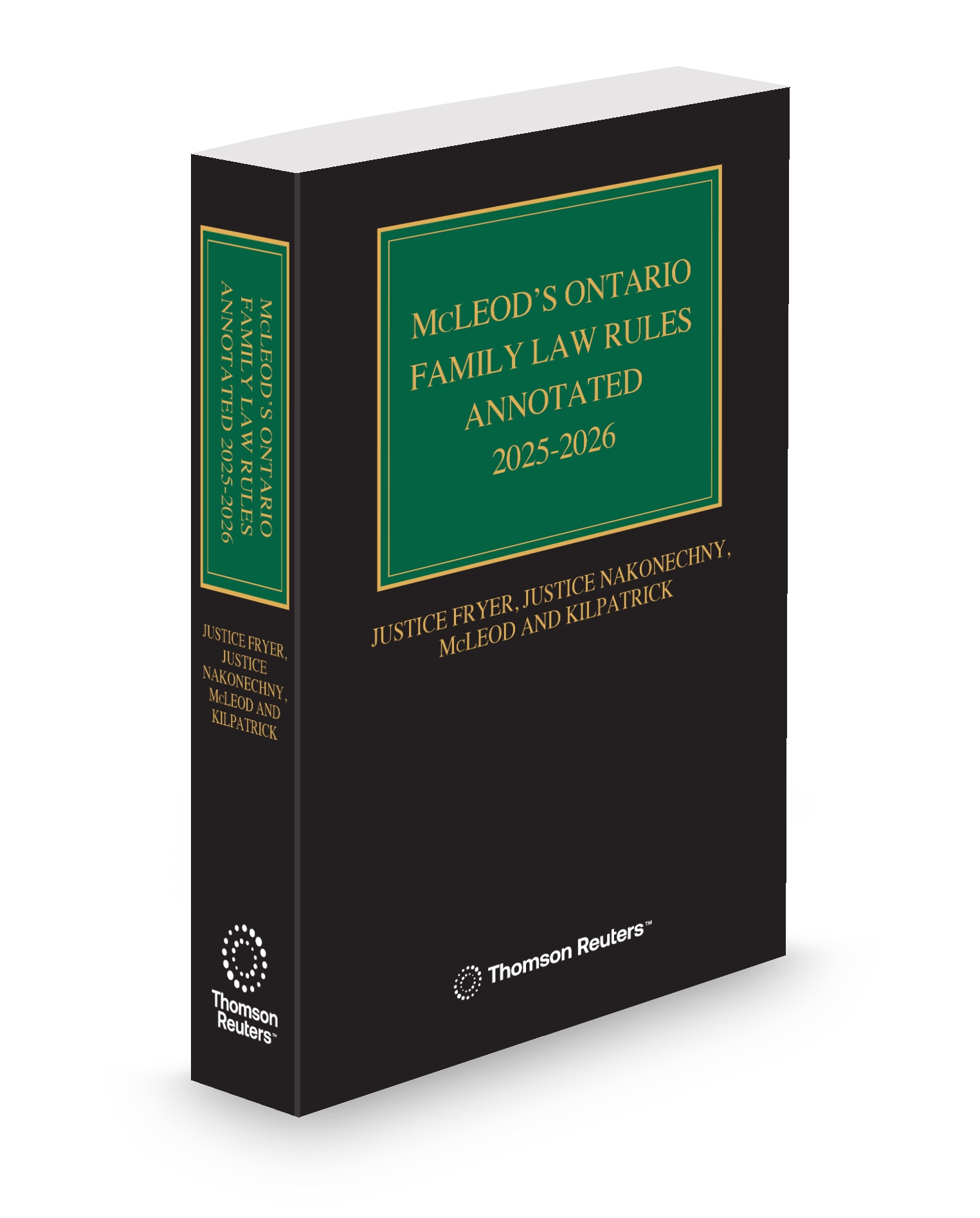 McLeod's Ontario Family Law Rules Annotated, 2025-2026 - New Edition