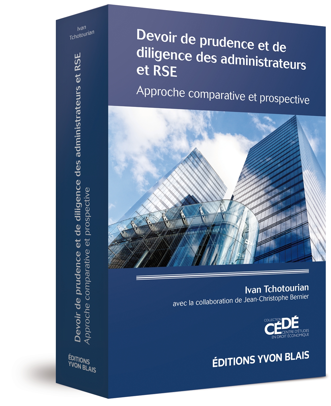 couverture de Devoir de prudence et de diligence des administrateurs et RSE - Approche comparative et prospective