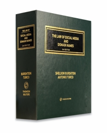 The Law of Social Media and Domain Names, 2nd Edition