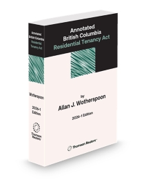 Annotated British Columbia Residential Tenancy Act