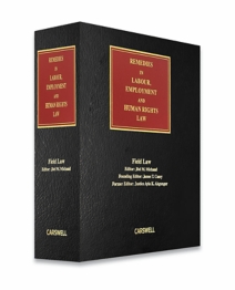 Remedies in Labour, Employment and Human Rights Law