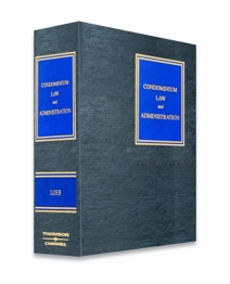 Condominium Law and Administration, 2nd Edition
