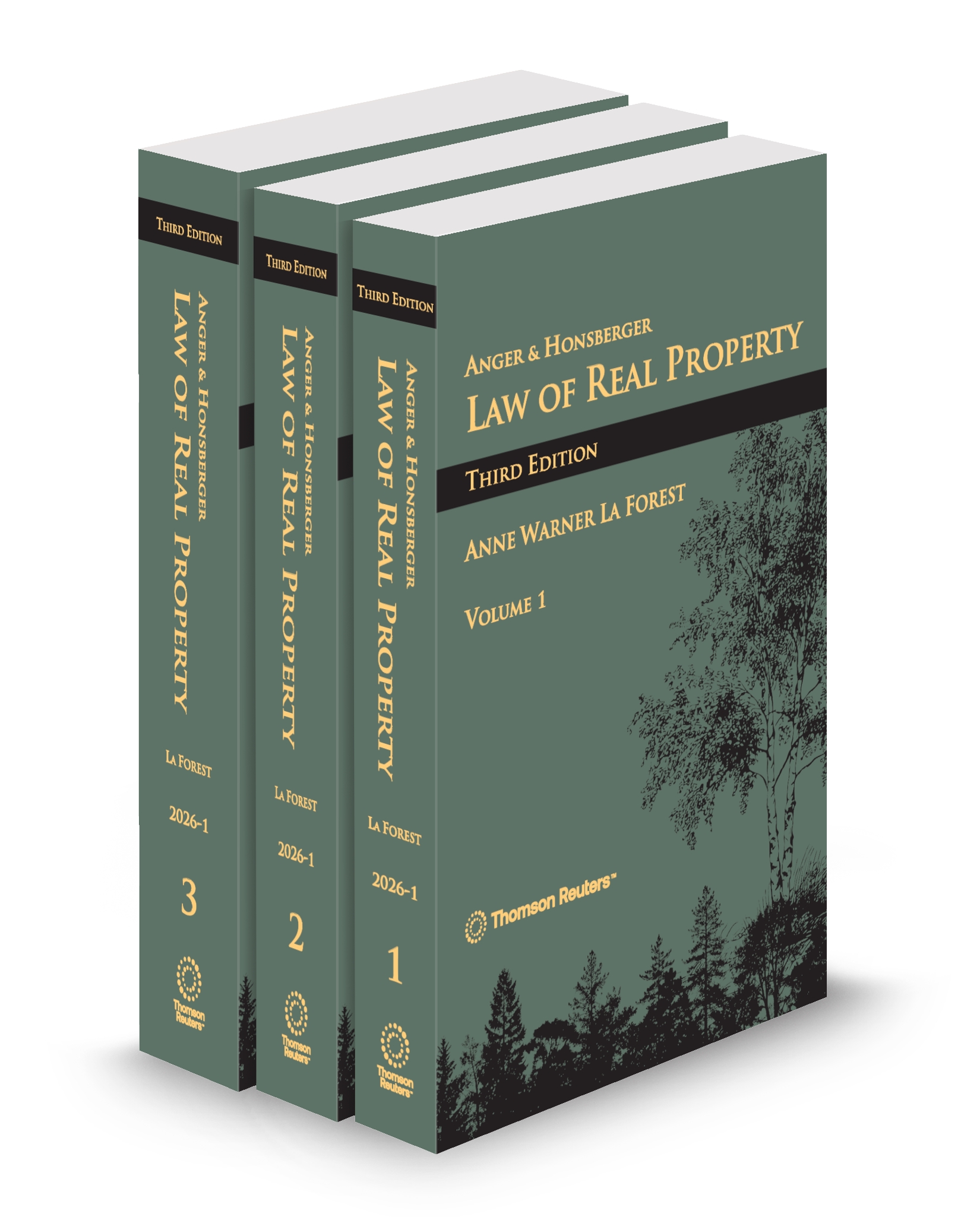 Anger and Honsberger Law of Real Property, Third Edition