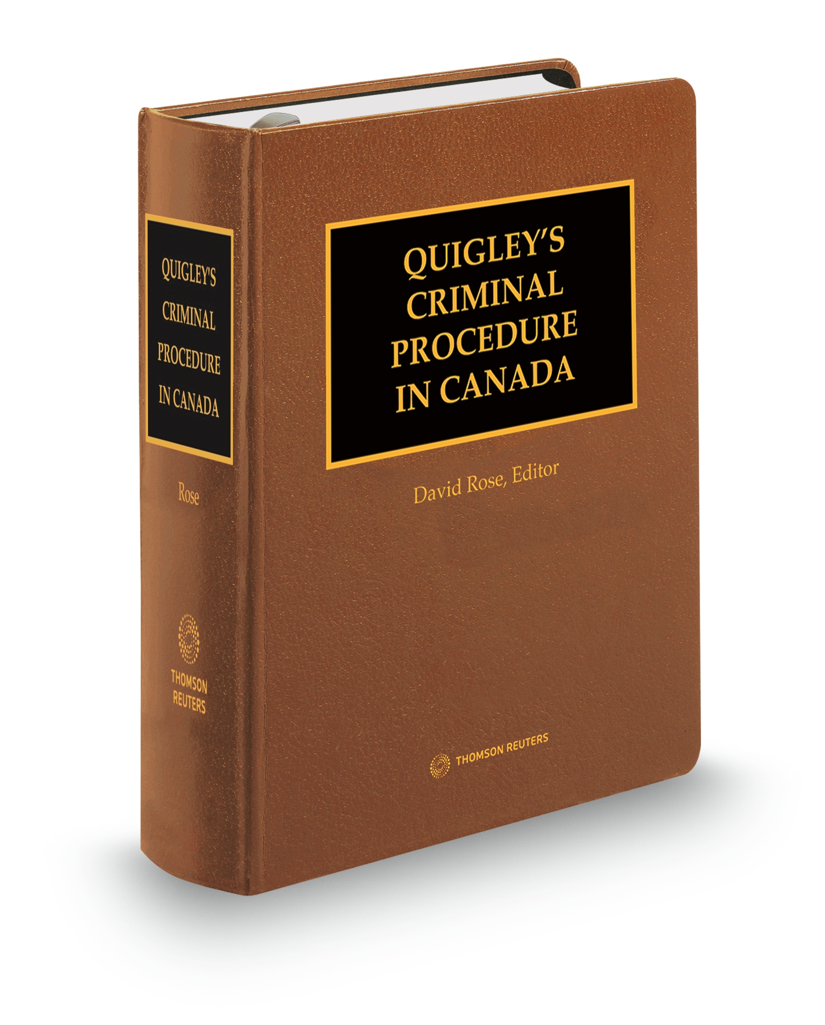 Cover of Quigley's Criminal Procedure in Canada, Binder/looseleaf