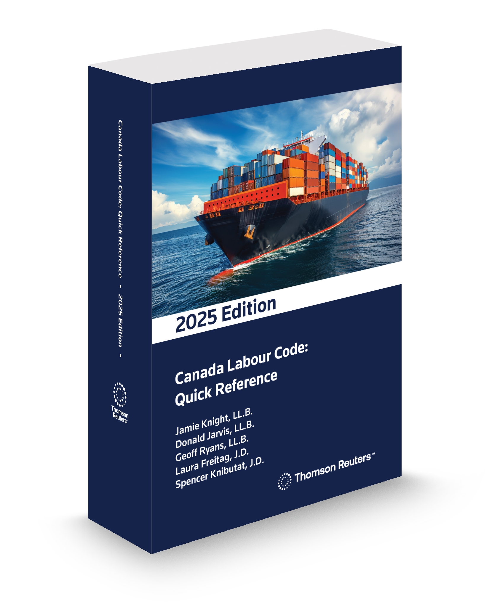Front cover image for the Canada Labour Code: Quick Reference - 2025 Edition.