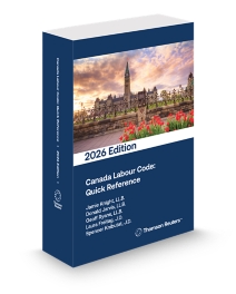 Canada Labour Code: Quick Reference - 2026 Edition