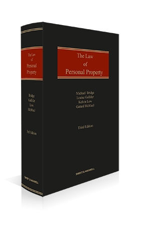 Law of Personal Property, 3rd Edition