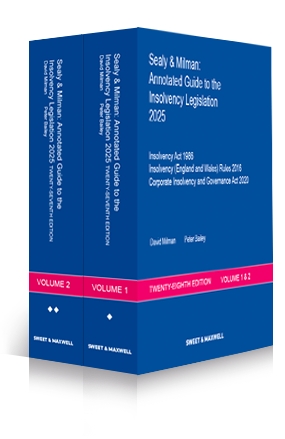 Cover of Sealy & Milman: Annotated Guide to the Insolvency Legislation 2025