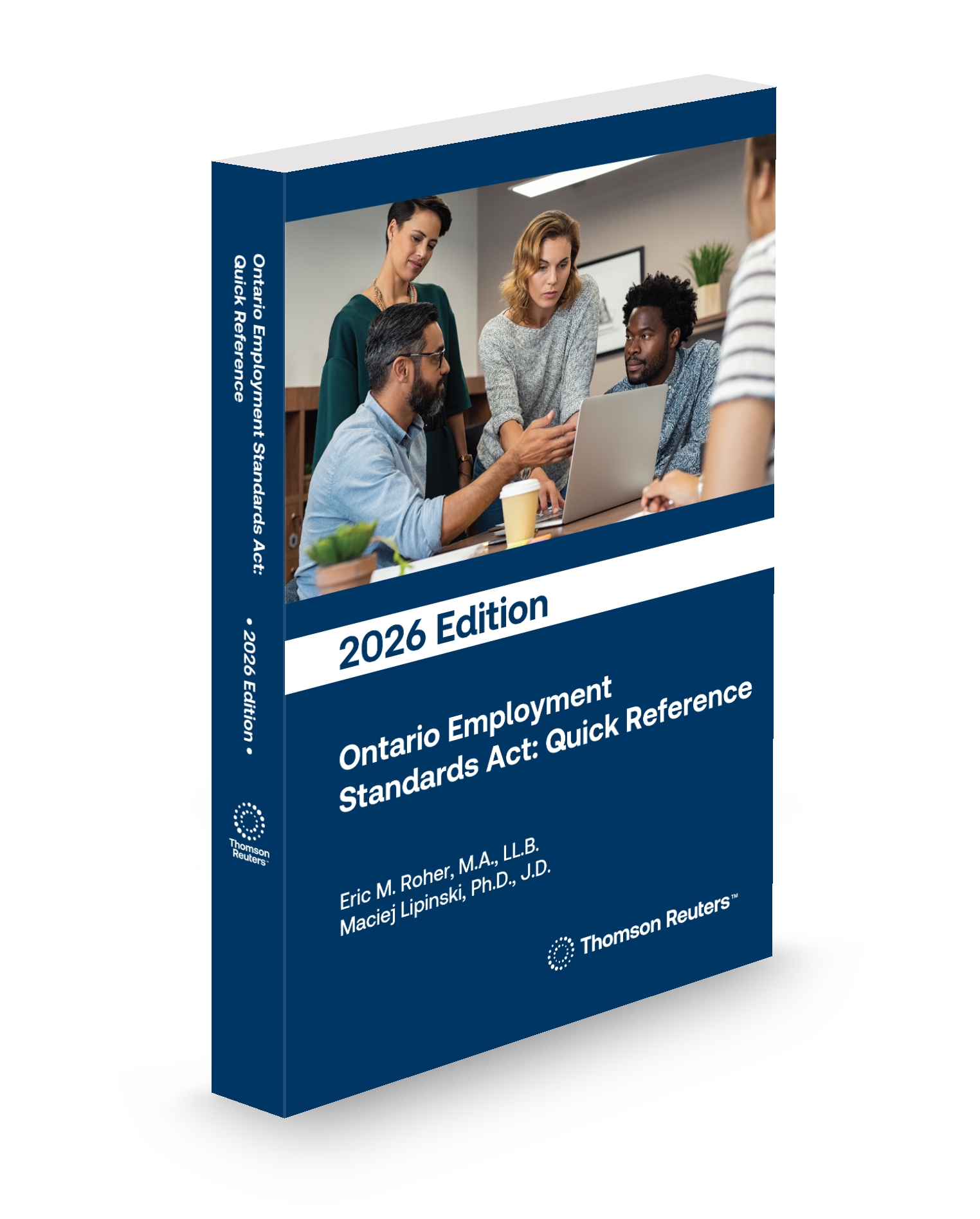 Front cover image of the Ontario Employment Standards Act: Quick Reference - 2026 Edition.