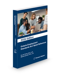 Ontario Employment Standards Act: Quick Reference - 2026 Edition