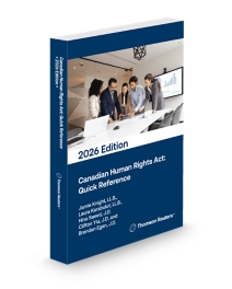 Canadian Human Rights Act: Quick Reference, 2026 Edition