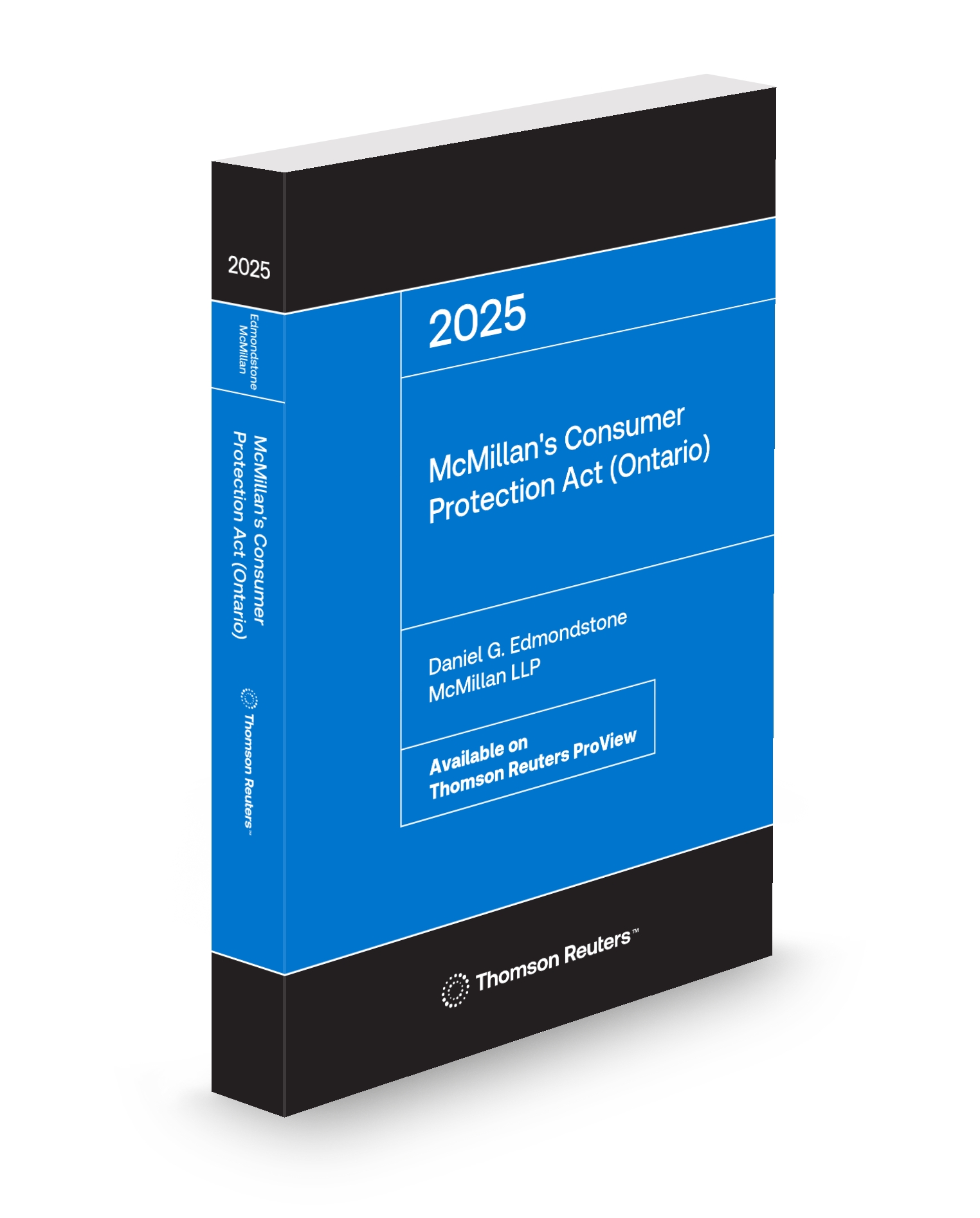 Cover of McMillan's Consumer Protection Act (Ontario), 2025 Edition