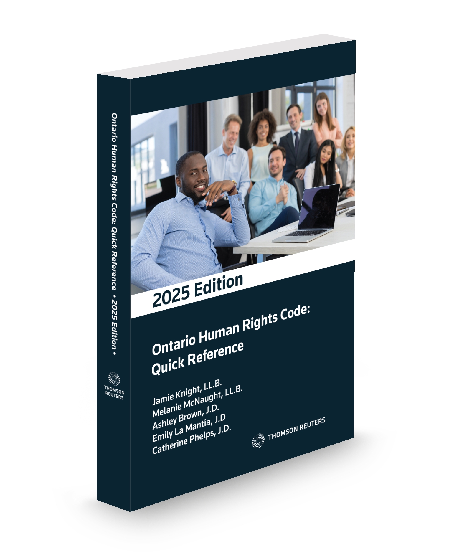 Front cover image of the Ontario Human Rights Code: Quick Reference - 2025 Edition.