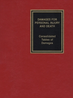 Cover of Damages for Personal Injury and Death - Consolidated Tables, Only looseleaf