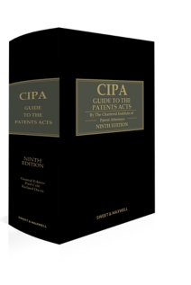 CIPA Guide to the Patents Acts, 9th Edition, Mainwork and supplement