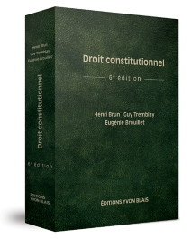 Droit constitutionnel, 6e édition