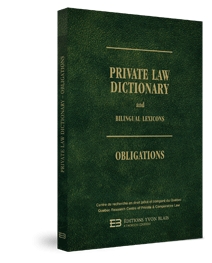 Private Law Dictionary and Bilingual Lexicons - Obligations