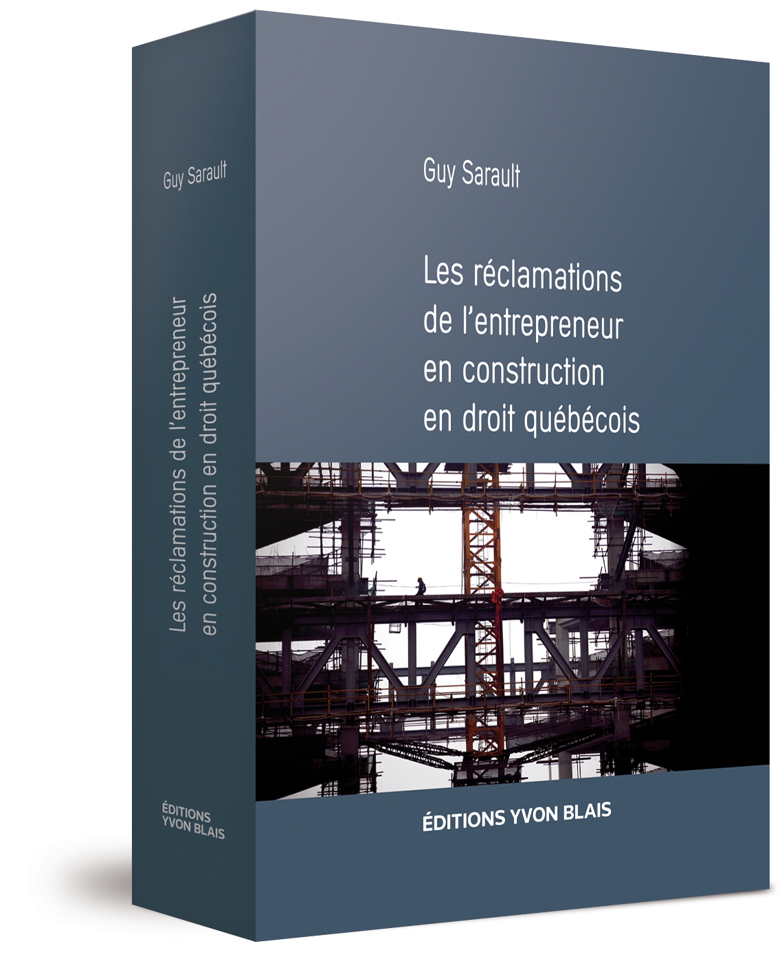 couverture de Les réclamations de l'entrepreneur en construction en droit québécois