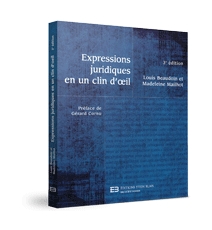 Expressions juridiques en un clin d'oeil, 3e édition
