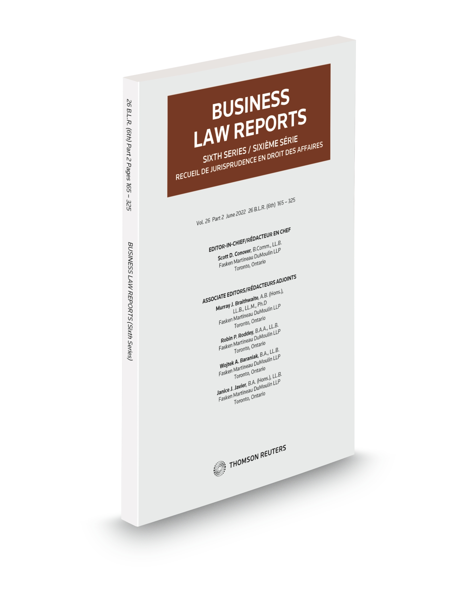 Cover of Business Law Reports, 6th Series
